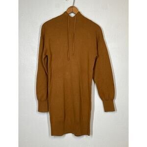 B.P Sweater Hoodie Dress S Light Brown Fall Winter Streetwear Gorpcore